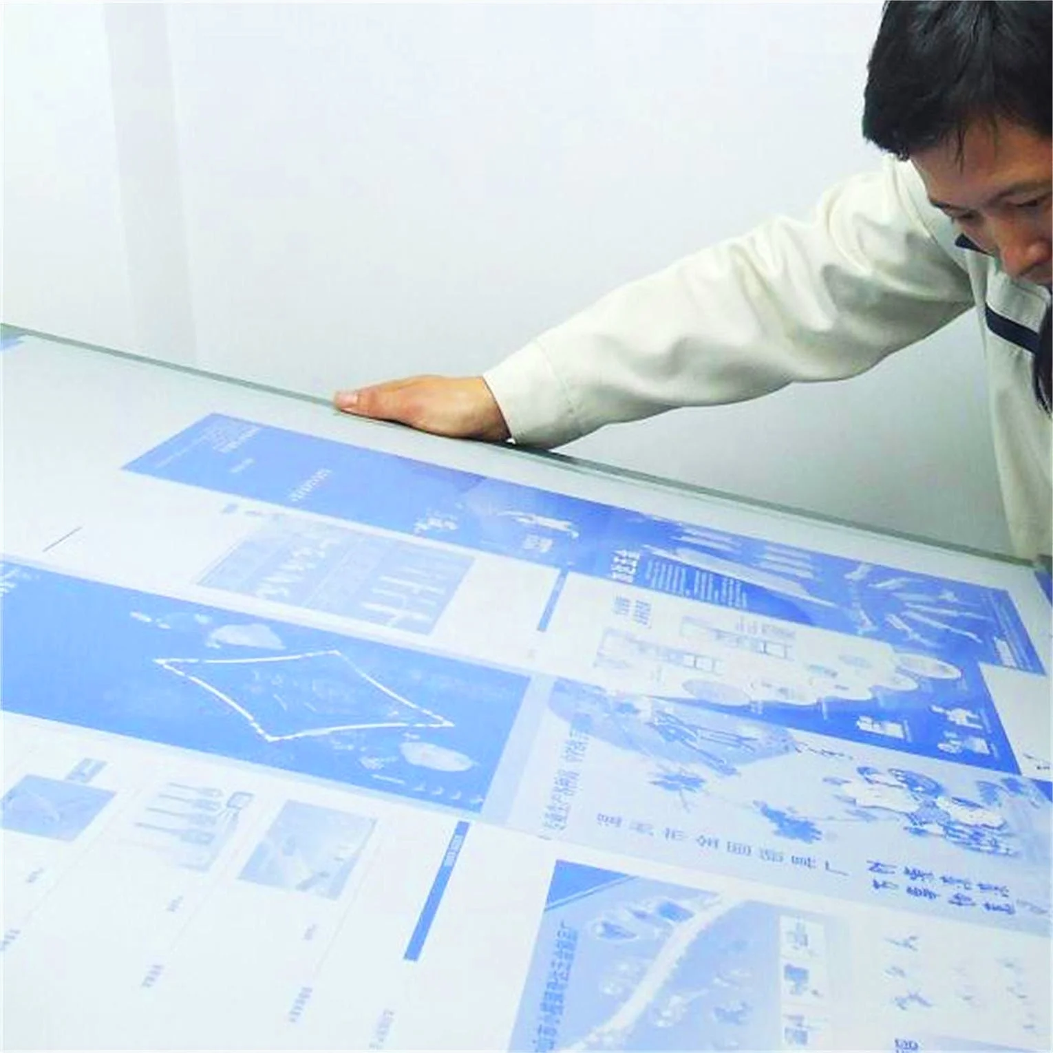 High impression ctcp positive plate