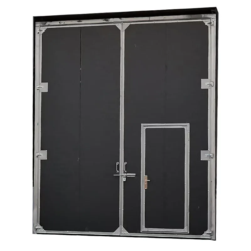 Heavy Duty Automatic Industrial Traffic Swing Double Door