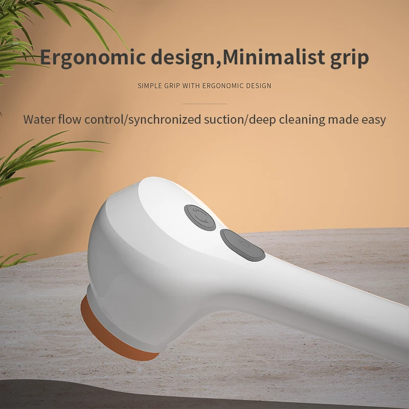 Intelligent portable bath machine for bed-ridden people with mobility disabilities to use atomized water to wash hair take bath