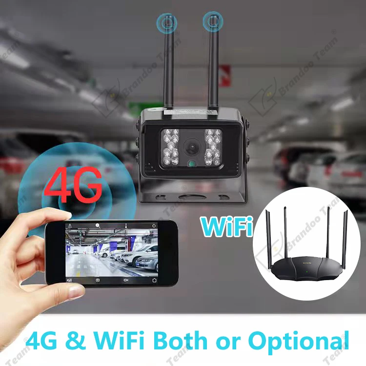 CCTV 1080p Full HD School Bus Ship Truck Vehicle Car 4G WIFI Camera