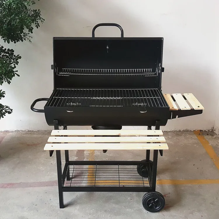 
 Современный барбекю, вертикальный барбекю  