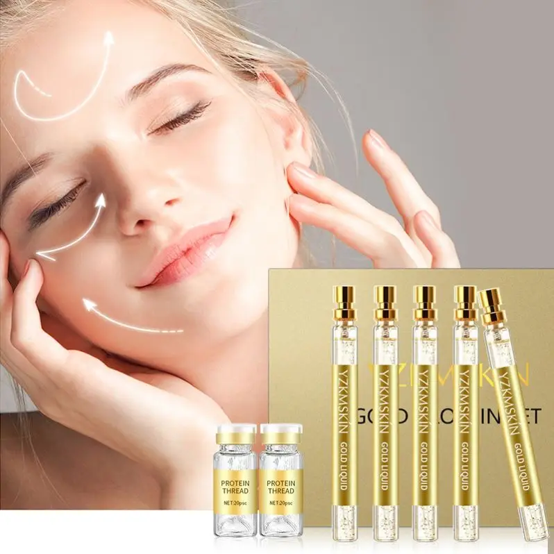 Face Skin Care Collagen Protein Thread Anti-aging Face Line Lift Tighten Threads absorbable collagen thread face lifting