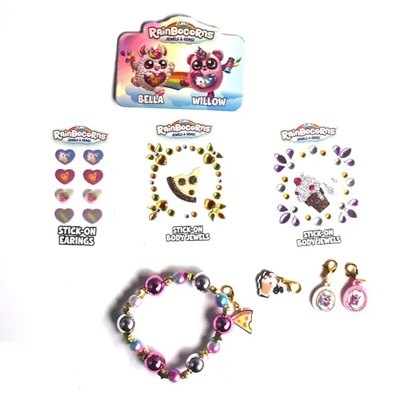 Hot Sale Mini Mystery Toys 9 pcs Gift Surprise with Charms and Body Stickers Blind Box for Kids