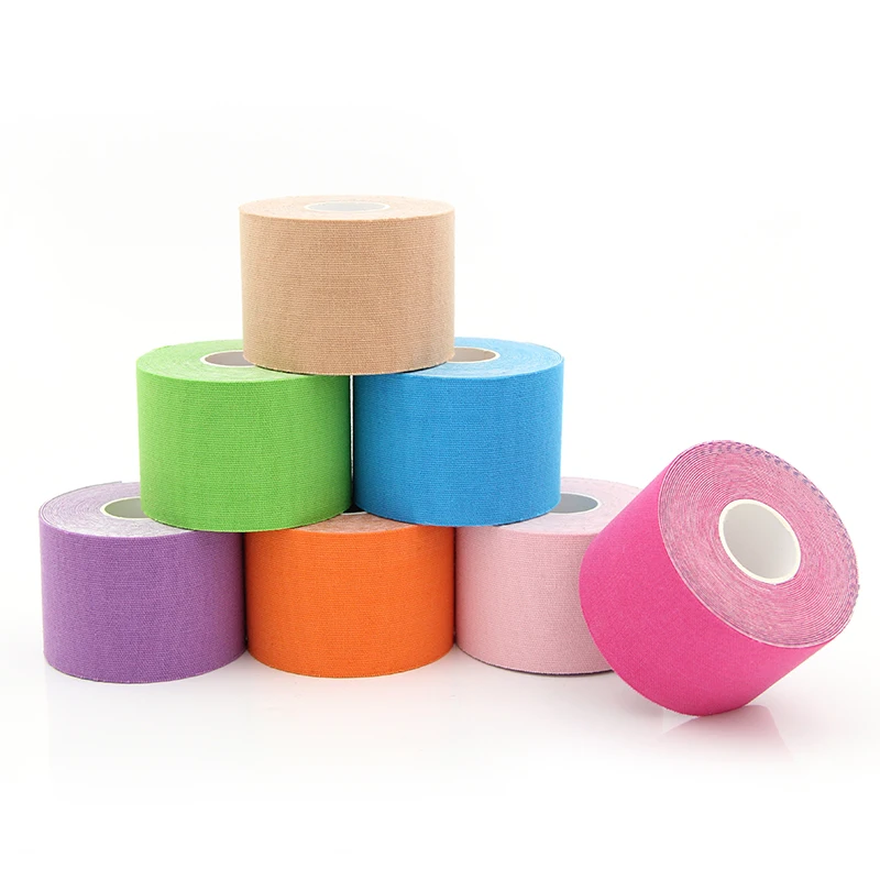 Multicolor kinesiotape muscle kt sports tape waterproof kinesiology sports tape