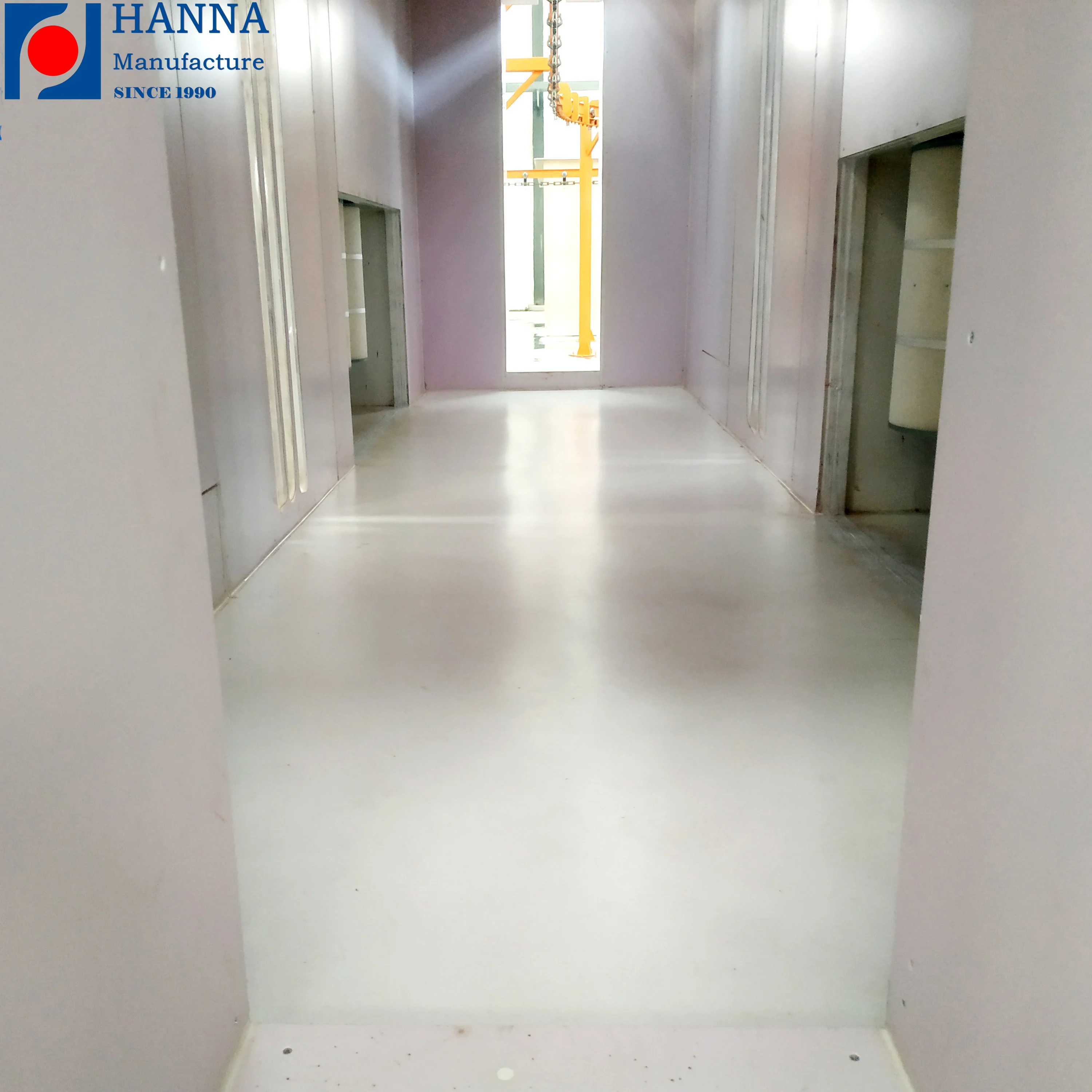 PVC High Efficiency Powder Coating System For Steel Racks