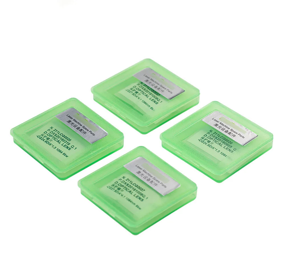 Дешевая волоконная Лазерная линза, защитное стекло, оригинальная 24,9*1,5 мм лазерная головка хорошего качества