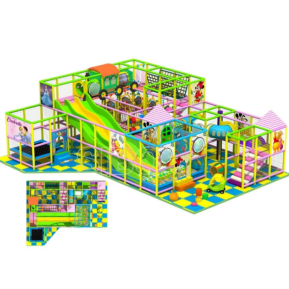 Тематический Игровой центр GM- Jungle для детских парков