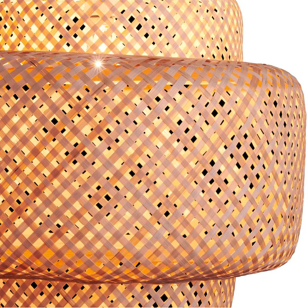 Ceiling light Home Decorative Chandelier Bamboo Natural Style Light