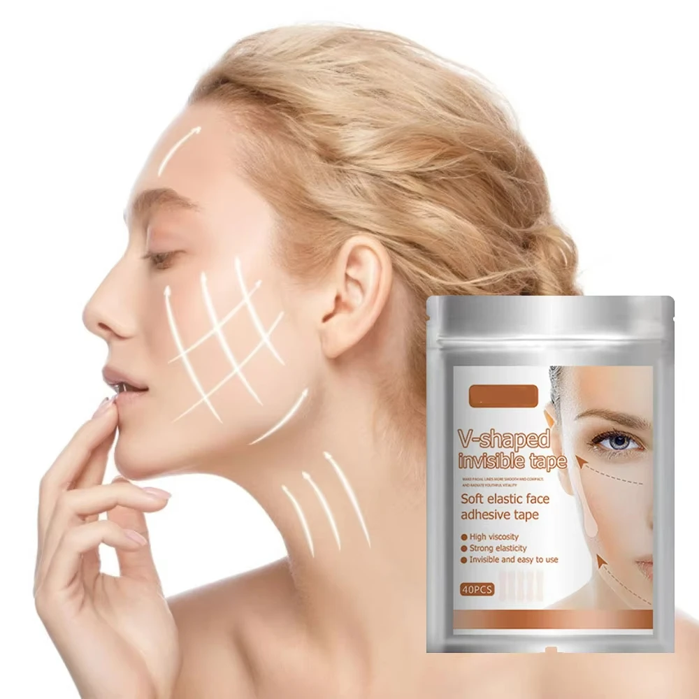 Face Tape for Wrinkles Overnight Facial Skin Wrinkles Patches for Face Overnight Smoothing Forehead Wrinkle Patches for Sleeping