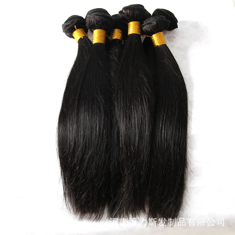 Synthetic Hair Weave Bundles Synthetic Long Silky Straight Hair Extension Straight Hair Bundles for Wholesale