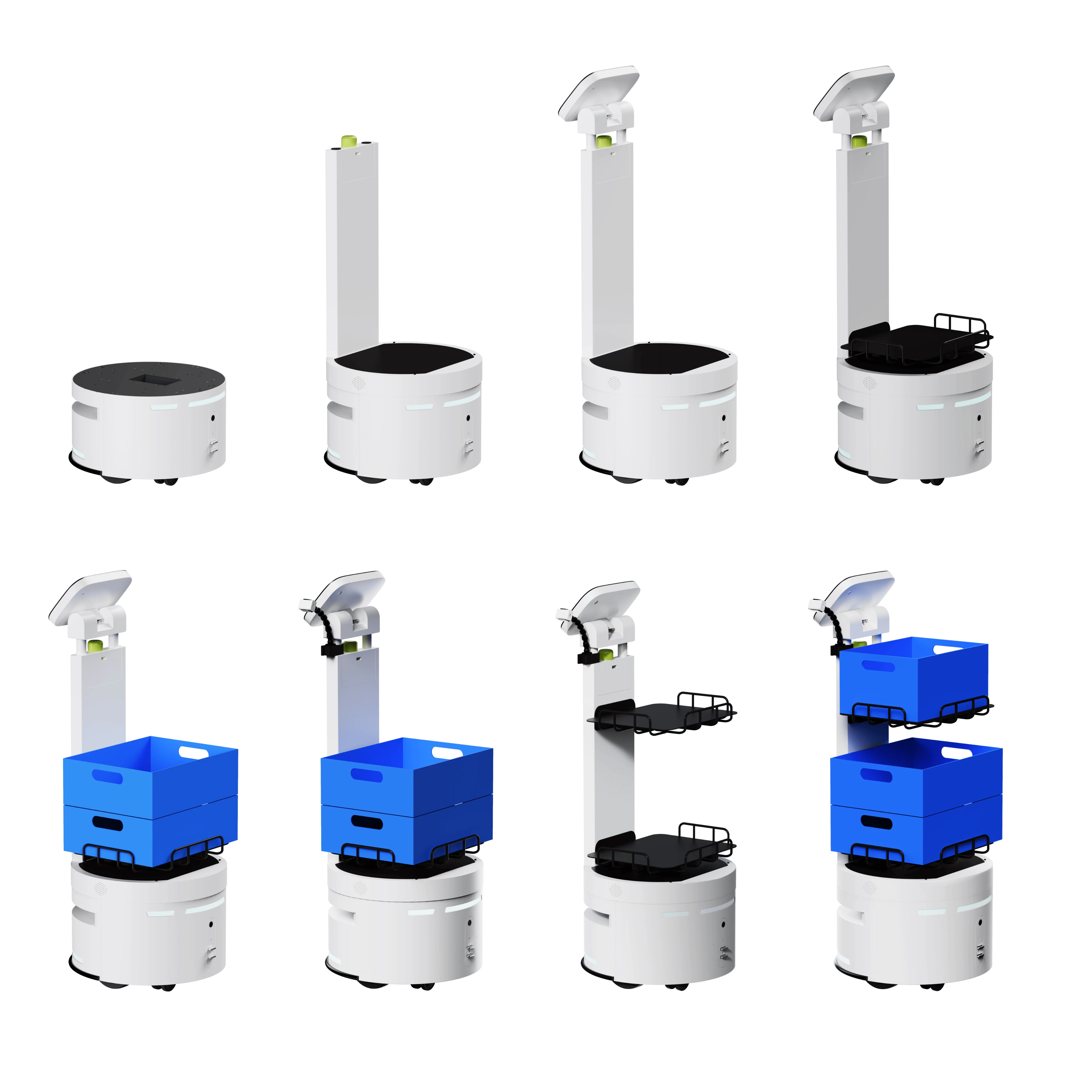 CIOT Factory Delivery Carrying Robot Platform lidar AMR Robot chassis Workshop Delivery Robot