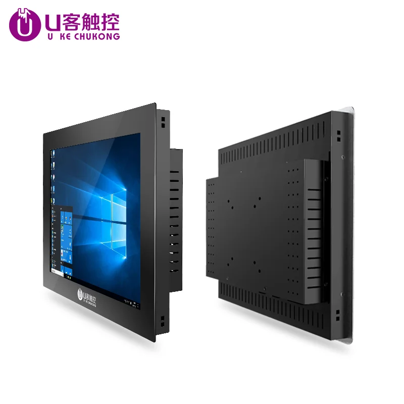 10,12-дюймовый промышленный планшетный ПК, сенсорный ПК «Все в одном» с резистивным сенсорным экраном для Windows 7/8/10 Linux J1800 i3