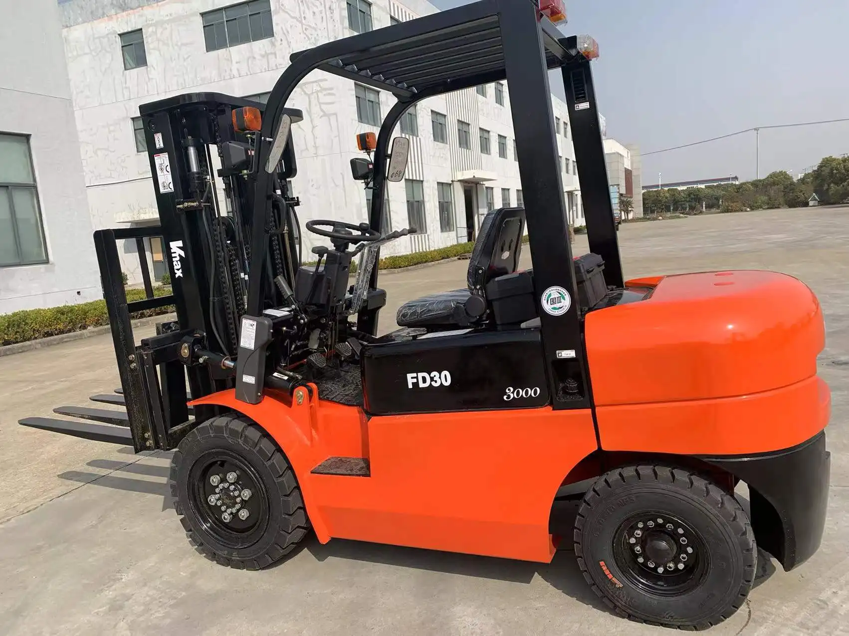with two stage mast lift height 3.5 m and side shift 3.0 ton forklift names diesel forklift truck