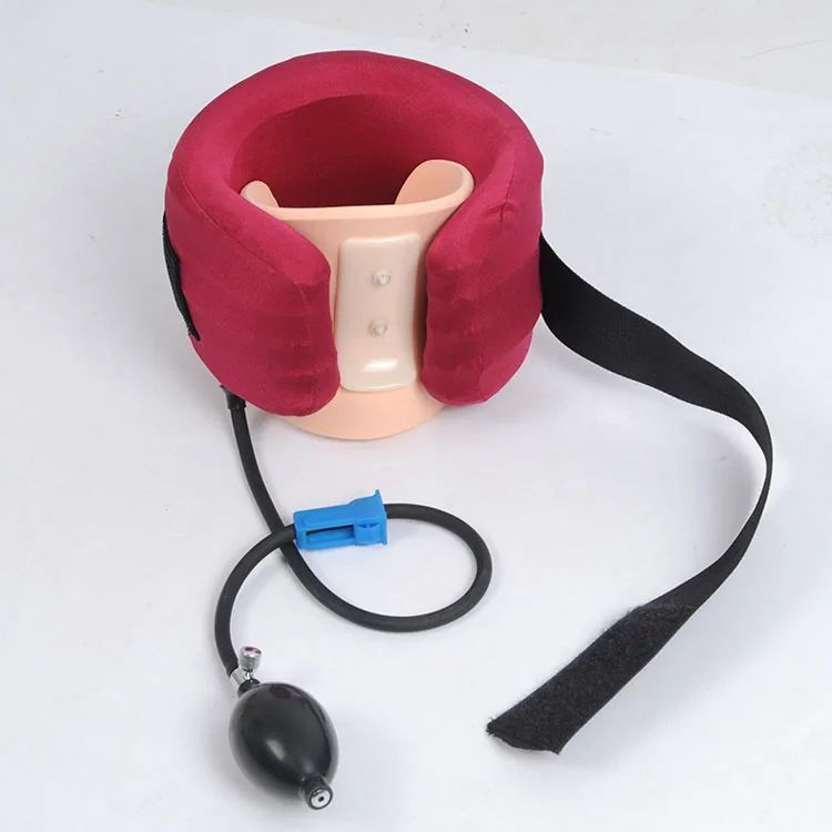 Cervical Neck Brace Adjustable Orthopedic Support with Inflatable Traction