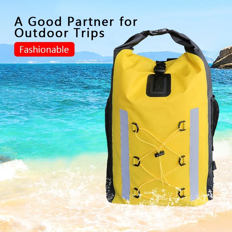 Wholesale OEM Large Capacity Waterproof Travel Backpack Custom PVC Dry Bag With Logo For Outdoor Sports