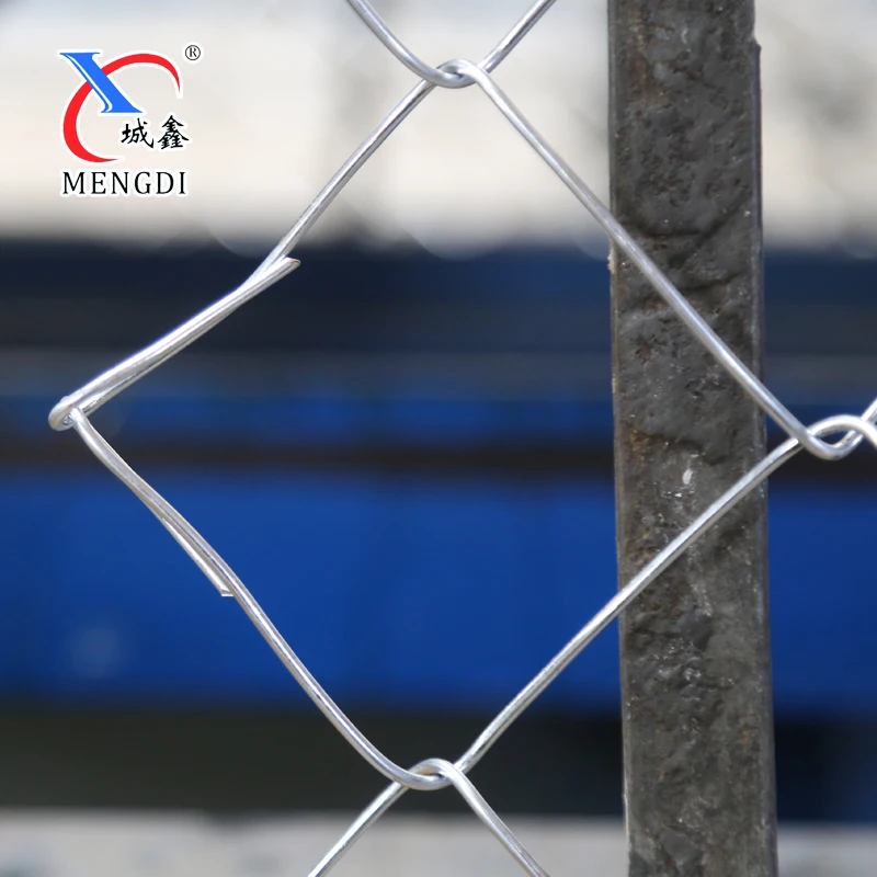 high quality 8ft 7ft Chain Link Fencing For Defense Household Type Black Chain Link Fence Net For Garden Field Farm Animal