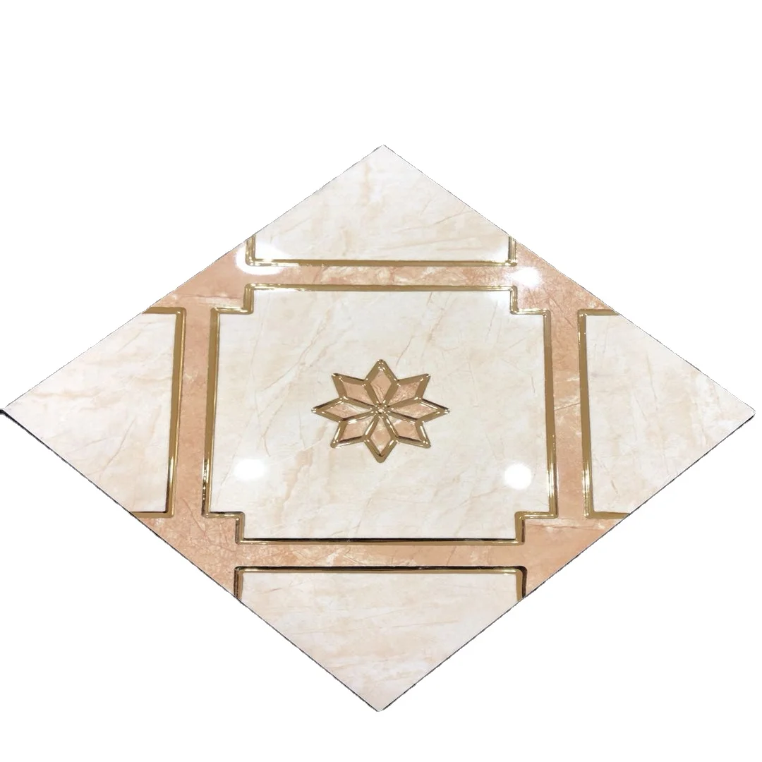 Discontinued gold floor ceramic tiles 300x300mm