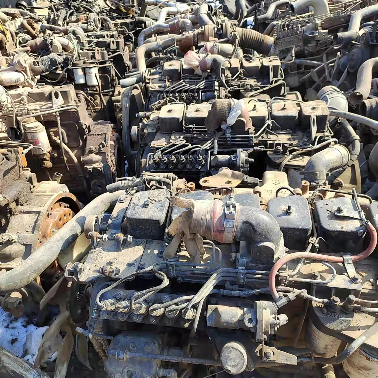 Genuine original used diesel 6bt 6bta 5.9 cummins diesel engine assembly for sale