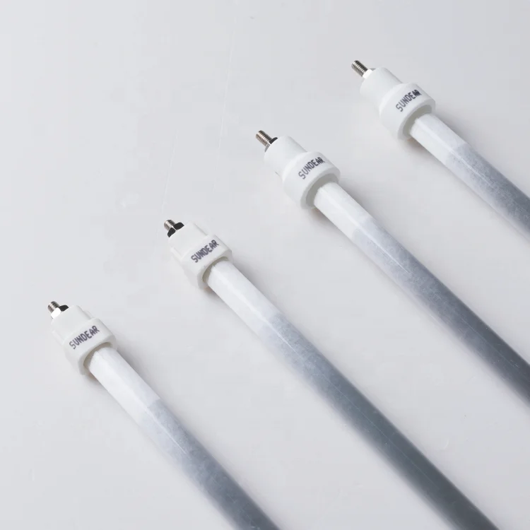 Success Customizable Milky White Quartz Heating Tube Electric Heating Element