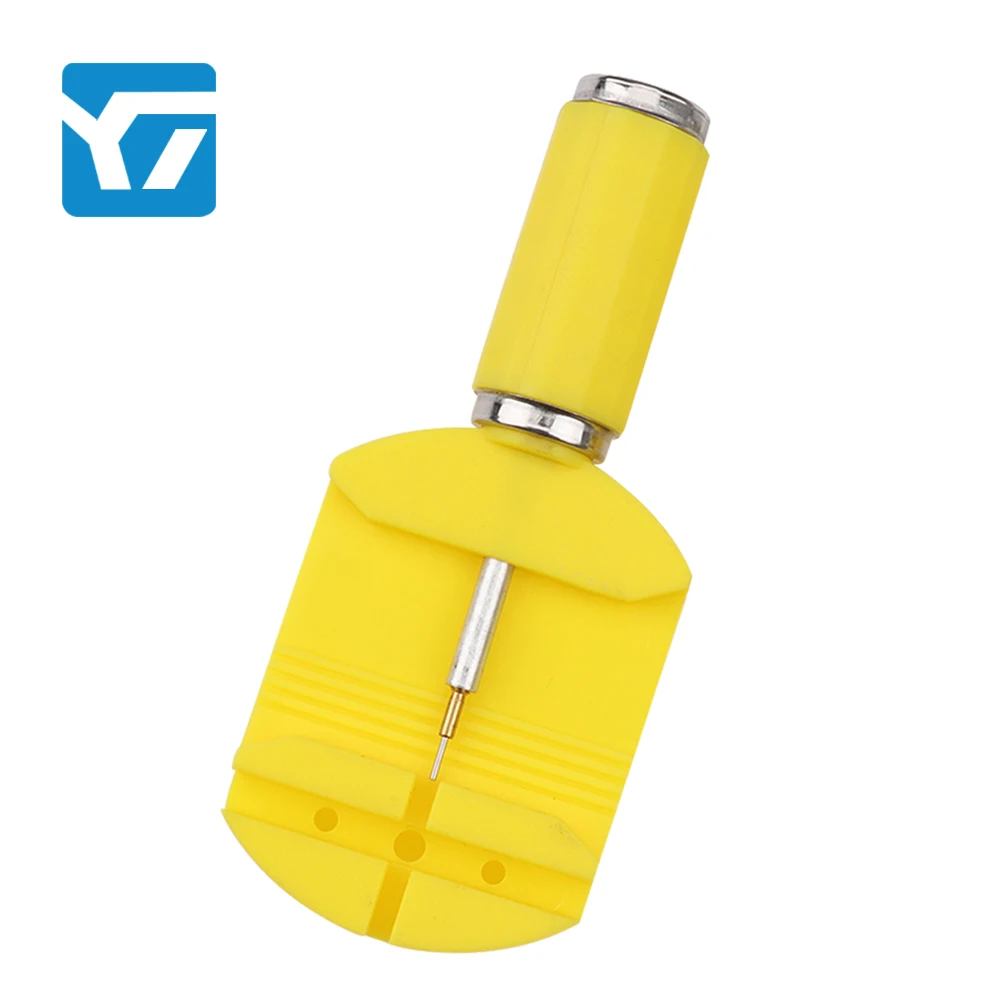 High end hard PP plastic watch band link pin disassembly tool watch repair tools kit accessories yellow watch tools