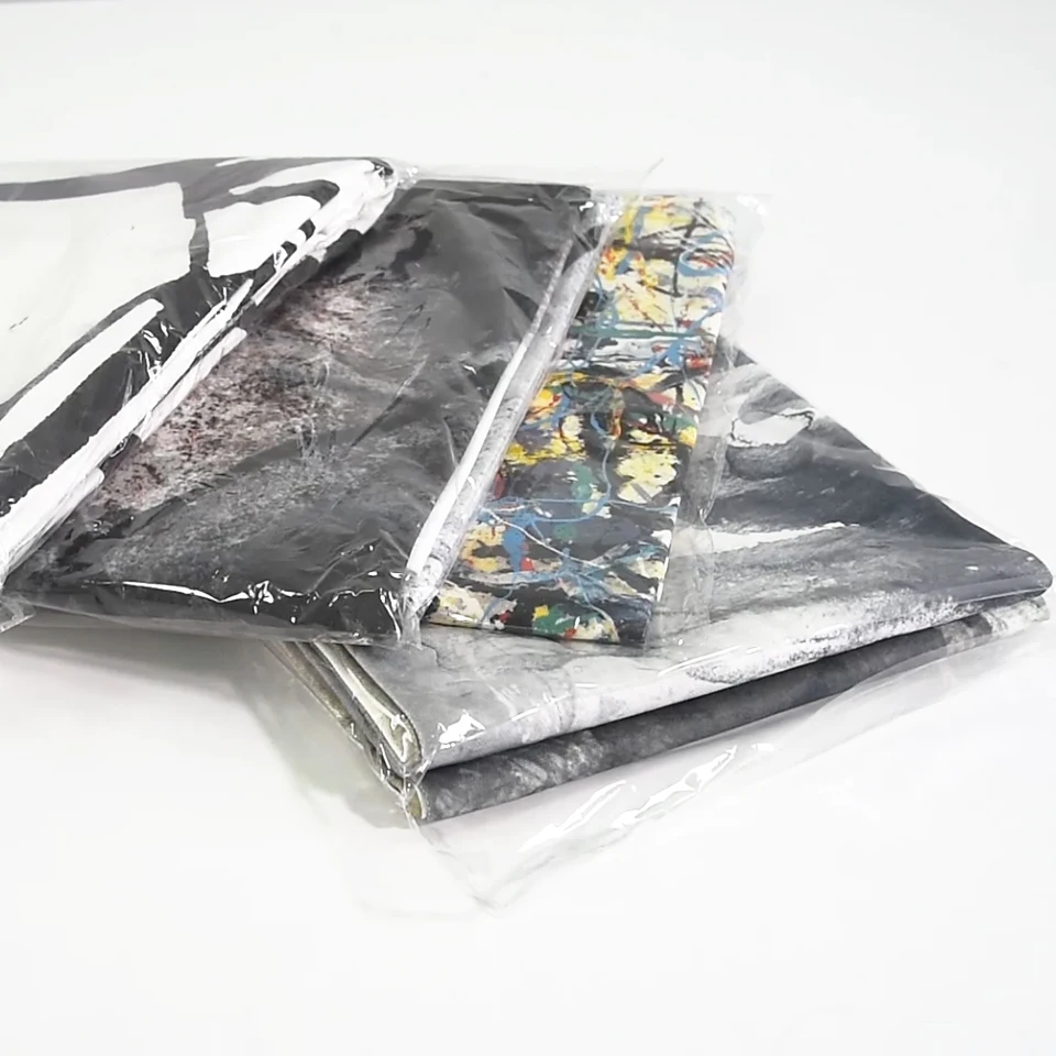 Modern Home Decoration Custom Polyester High Resolution Pictures Digital Print Art Hanging Wall Tapestry