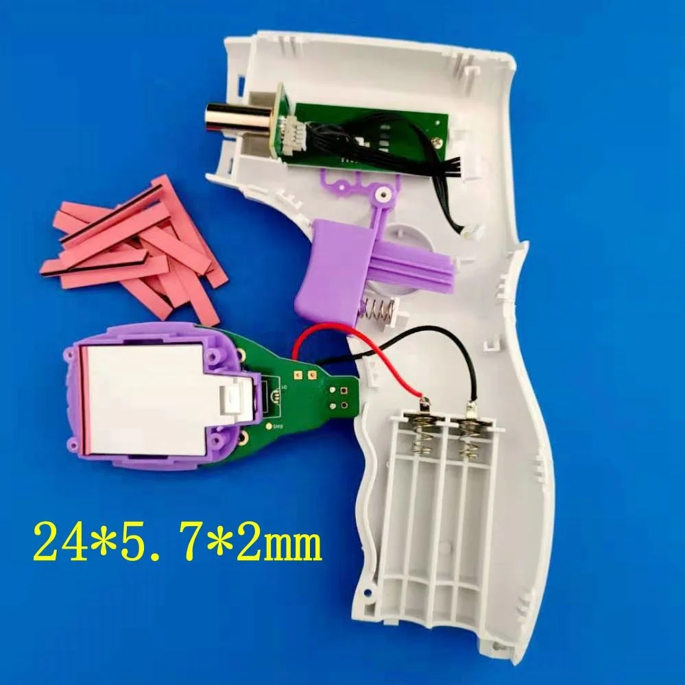 Drop shipping 1000pcs/bag 24*5.7*2mm silicone conductive YP Zebra strip zebra connector for forehead thermometer