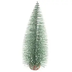 Mini Christmas Tree Small Cedar Christmas Tree Table Xmas Decorations LED Glowing Christmas Tree for New Year Home Decoration