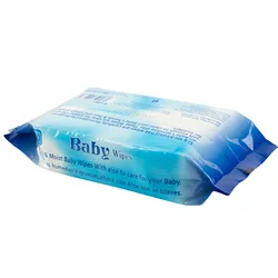 80pcs Baby Wipes Display Box Nonwoven Biodegradable Unscented Wet Wipe