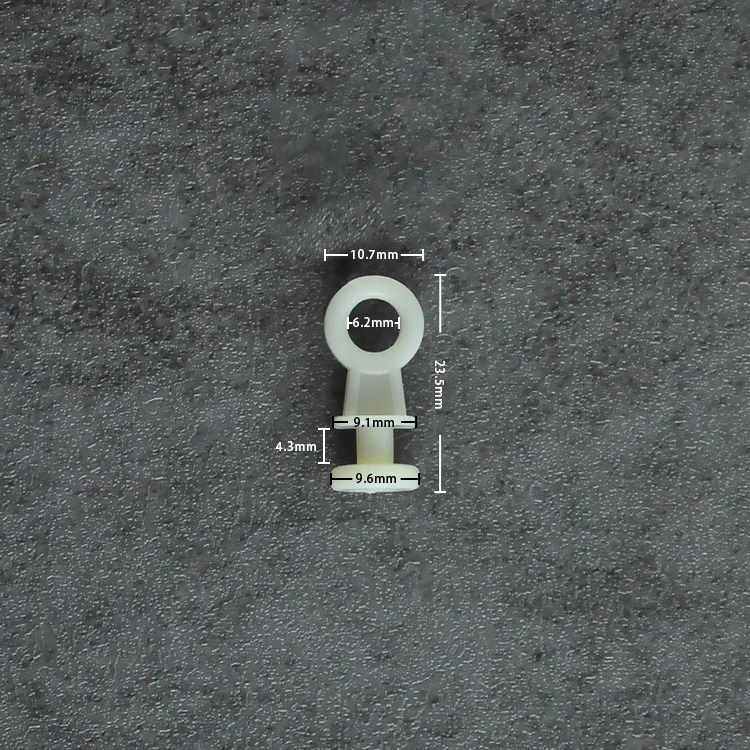 Manufacture High Quality Pulley Curtain Track With Hook Sliding Plastic Curtain Track Accessories Hooks