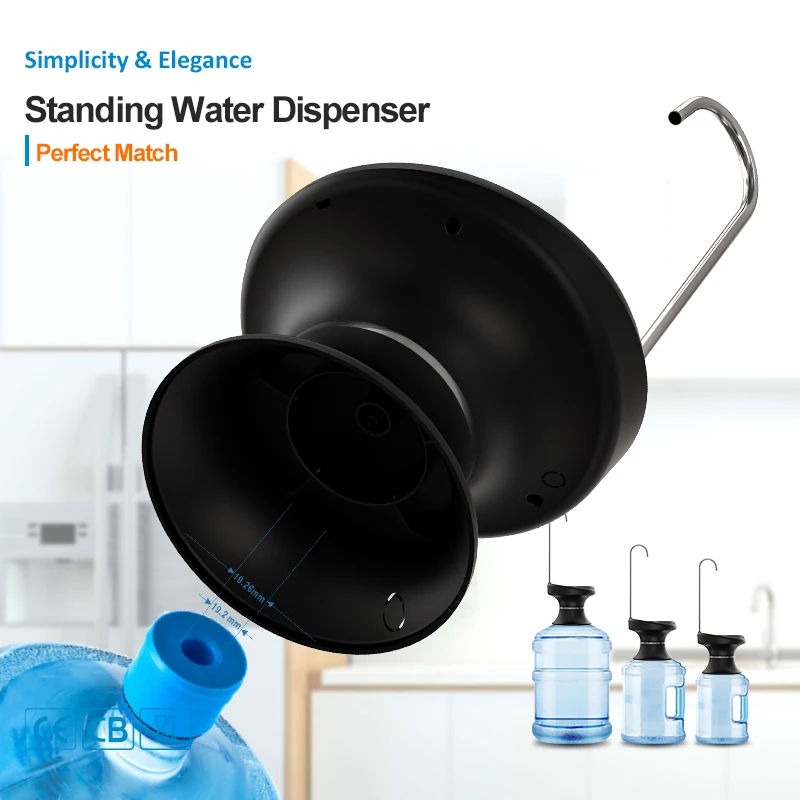 In Stock Wholesale Water Bottle Dispenser Pump Machine Automatic Mini Smart Standing Small Bottom Loading For Drinking Water