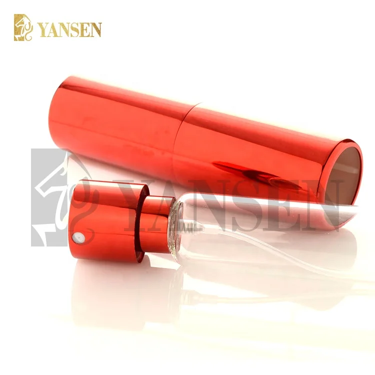 YANSEN 10ml 15ml 20 ml perfume bottle telescopic rotary compression sub-package small perfume spray bottle empty glass bottle