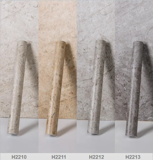 Jinyi Marble Look Home design waterproof self adhesive Contact Paper pvc vinyl Furniture Wall decor sticker