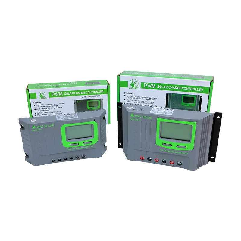 WHC солнечной 12/24V PWM контроллер солнечного зарядного устройства постоянного напряжения зарядки разрядка солнечное зарядное устройство