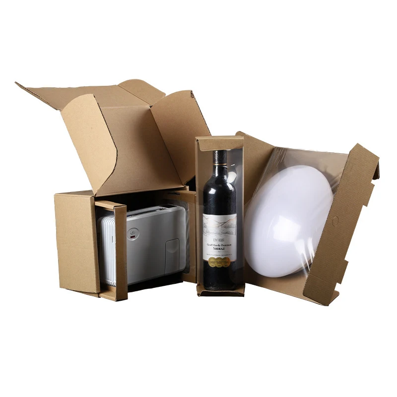 Transparent Plastic Film Suspension Retention Packaging Box for Electronics Car Parts Fragile Products Shipping
