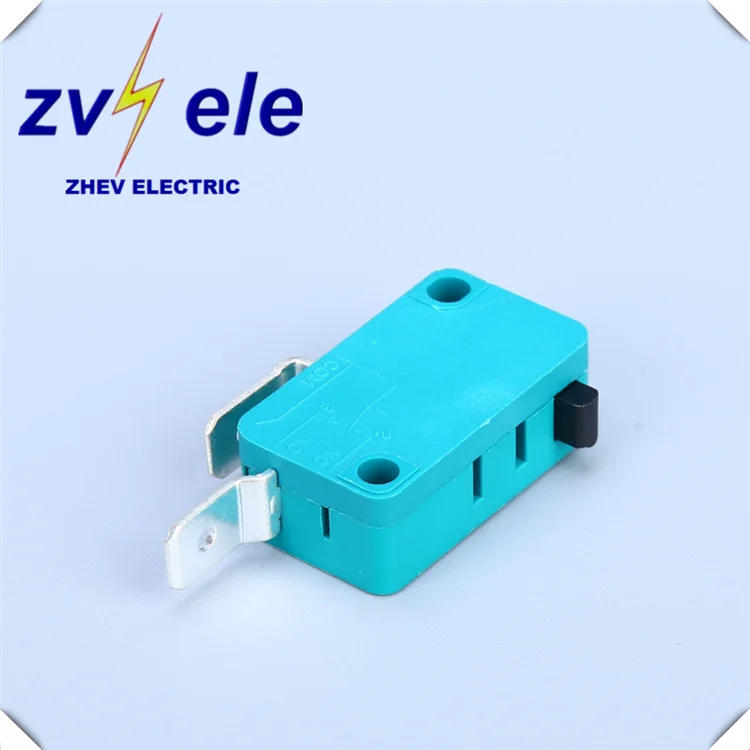 Normal Open Big Foot Green Micro Switch With Reset Button KW8 40t85