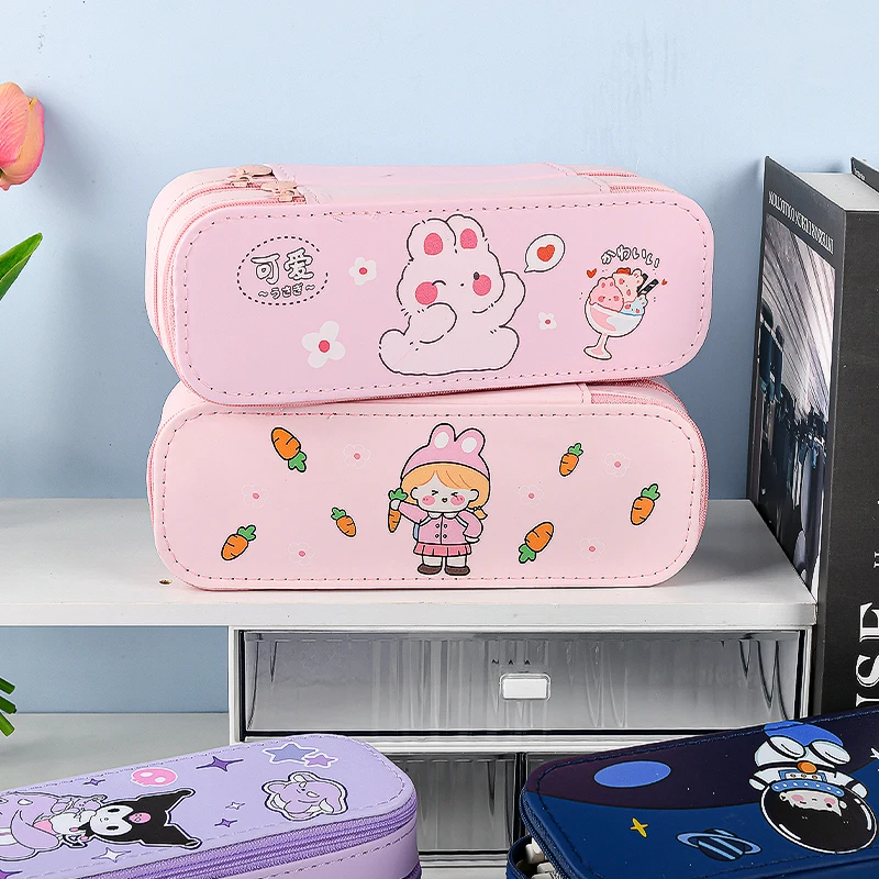 Kawaii креативный пенал для детей карандашей канцелярских и школьных принадлежностей