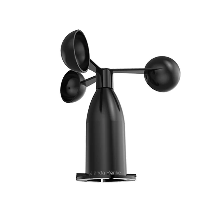 3 Cups Anemometer 4 20mA 0 10V RS485 Output Wind Measuring Wind Speed Sensor with Aluminum Alloy