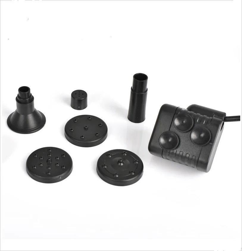 Ultra-quite flow rate adjustable mini home fountain pump