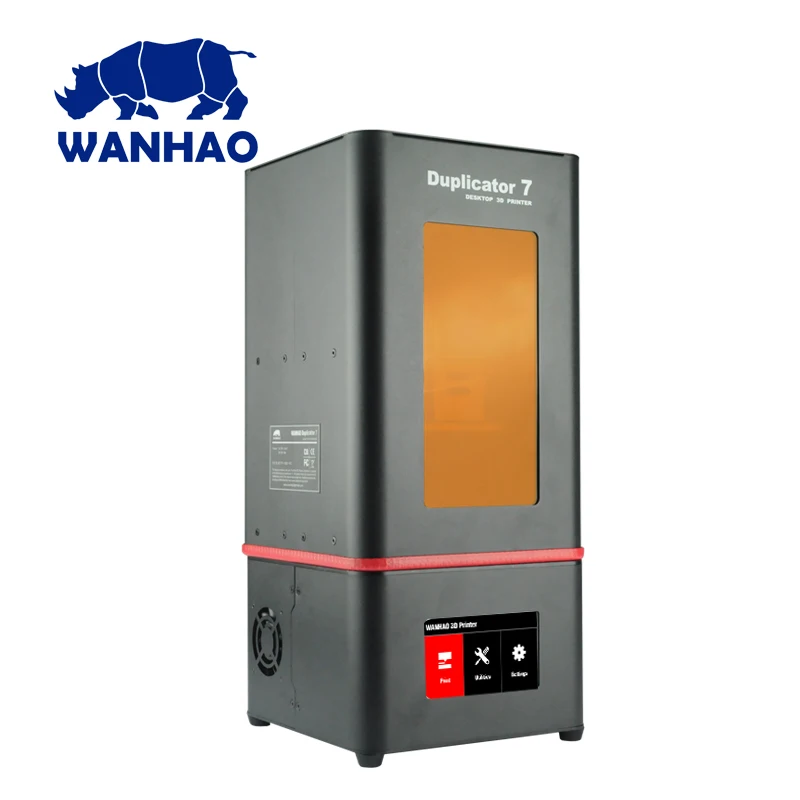 2019 Newest Wanhao Duplicator 7 PLUS 3D Printer Machine DLP SLA Resin Jewelry Dental Touch Screen Wanhao 3D Printer D7 PLUS