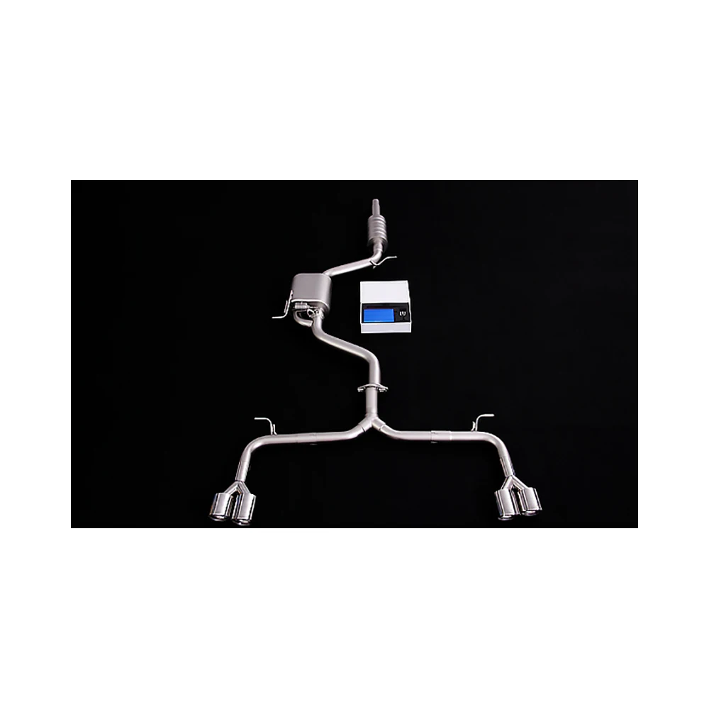 Hot Sale High Quality Stainless Steel Rear Exhaust System Muffler Exhaust Pipe Truck for Audi A3 S3