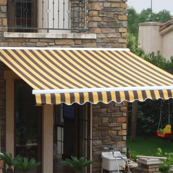 High Quality Strip Color PVC Tarpaulin sunshade strip tarpaulin awning fabric