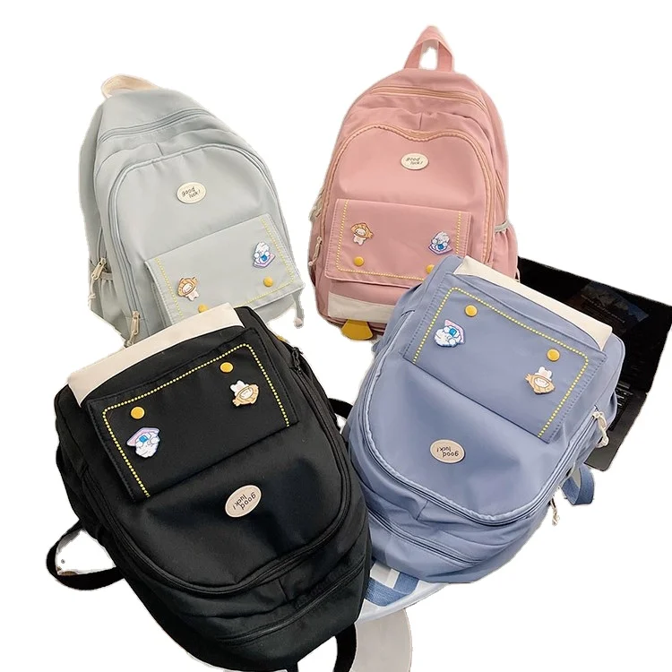 Student shoulder bag 2023 new Japanese cartoon children school students schoolbag lightweight large capacity