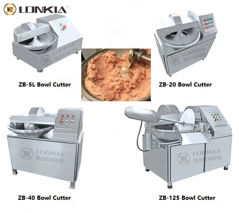 High Speed Electric 20L Meat Bowl cutter