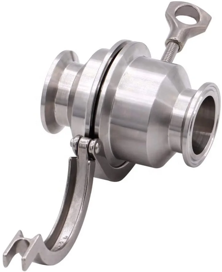 Factory food grade sanitary Non return valve SS304/316 Check Valve Clamp
