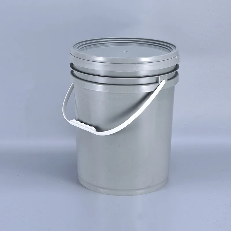 Wholesale 20L Plastic Pail 20 Liter Lamination Bucket For Industrial Coating Latex Paint With Handles