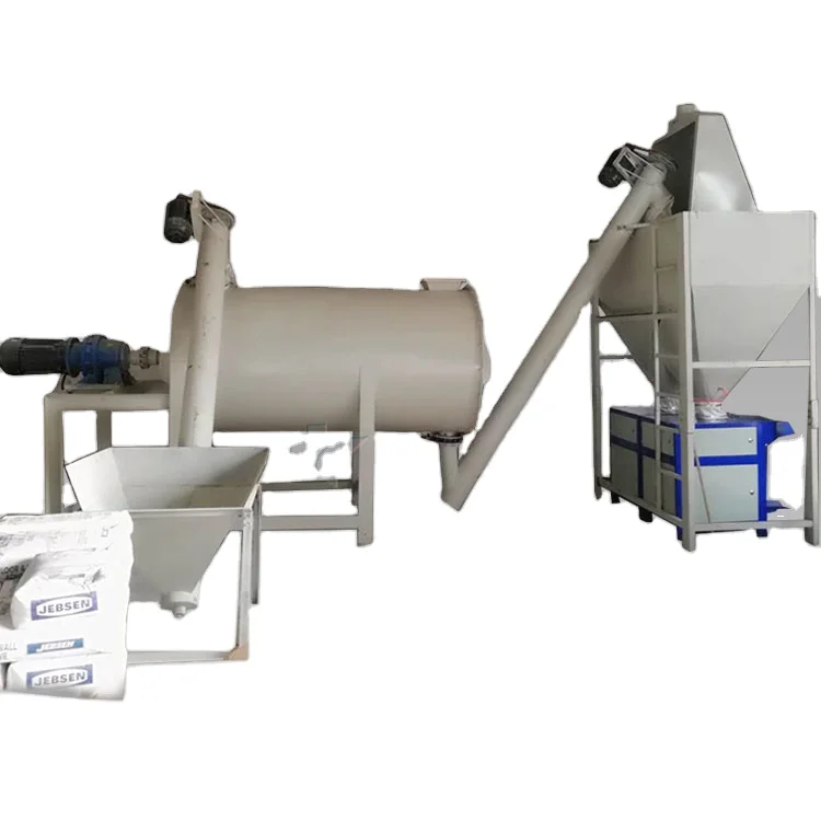Exceptional Price Dry Ceramic Tile Adhesive Premix Mortar Mixing Production Line Machine