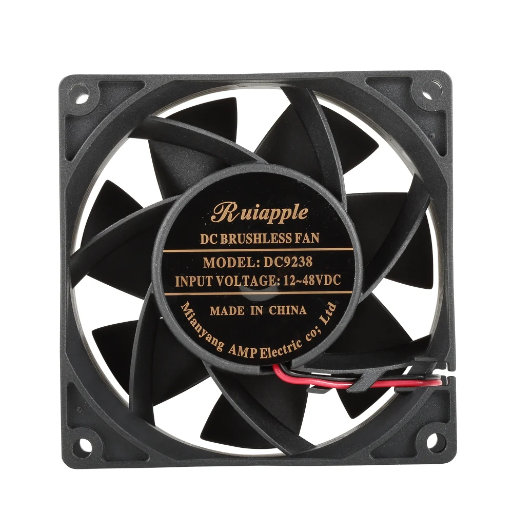 12v 9238 mm 92*92*38mm fan two ball bearing violence fan for server