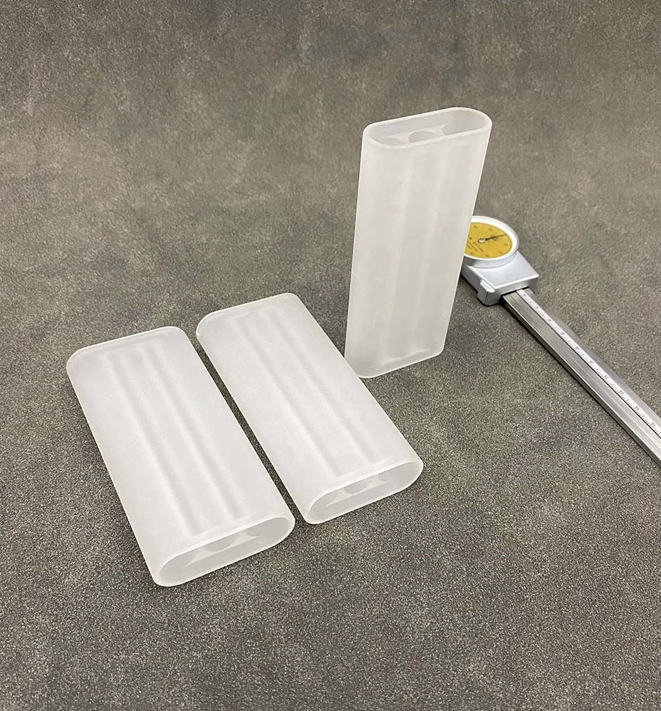 Custom Multi-hole quartz flow tubes laser candela use for Beauty Instrument laser head