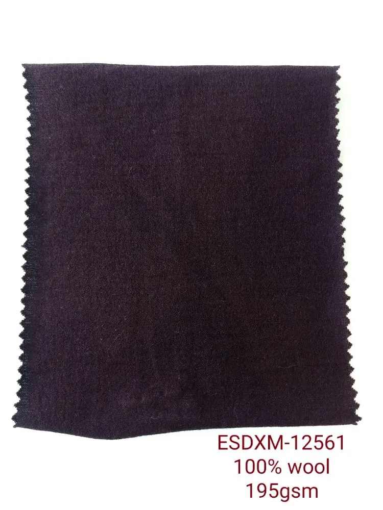 High quality merino wool knit jersey fabric for clothes