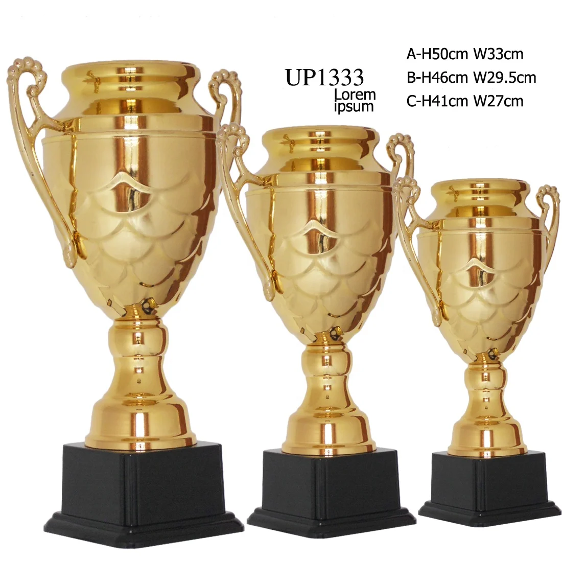 Trophy Cup Customized Personalised Souvenir Trophy For Award Trofeu De Competicao Awards Custom Logo Soccer Championship Trophy